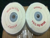 Line white cloth wheel grinder velvet cloth wheel Pearl cotton cloth wheel mirror polishing wheel 100 125 150mm