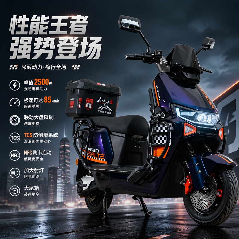 New High-Quality Electric Scooter, High-Speed Electric Motorcycle, Delivery Electric Bike, Long-Distance Electric Scooter, Registered Electric Motorcycle with Lithium Battery New High-Quality Electric Scooter, High-Speed Electric Motorcycle, Delivery Electric Bike, Long-Distance Electric Scooter, Registered Electric Motorcycle with Lithium Battery