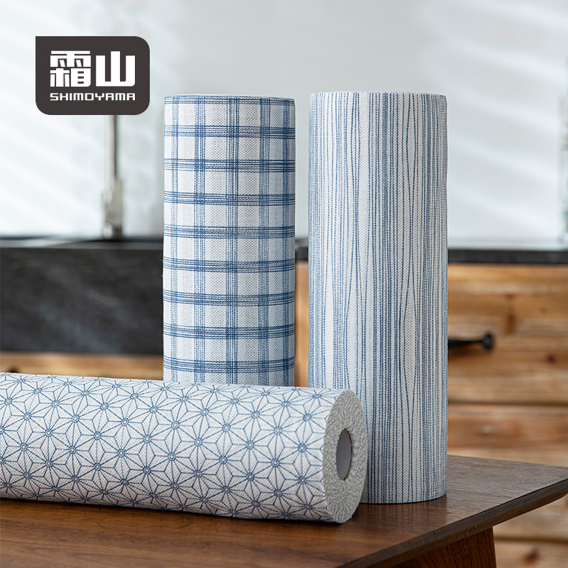 Jiang Yan's Same Type of Non-Woven Cloth Lazy Rag for Household Kitchen Use, Disposable Dishwashing Cloth, Dual-Use for Dry and Wet