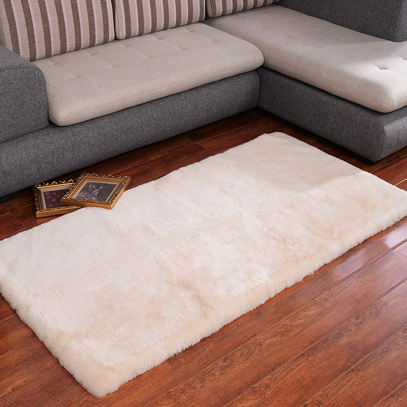 Aussie Australia Wool Carpet Short Hair Bedroom Bedside Carpet Light Lavish Pure Wool Sofa Cushion Floating Window Mat can be set