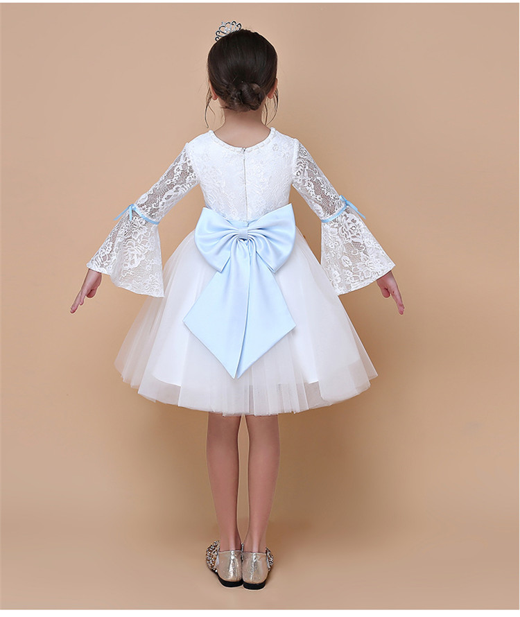 Xuân-Hè 2018 cho bé gái mới đầm trẻ em phiên bản Hàn Quốc của váy công chúa váy bé gái đầm ren áo vest trẻ em