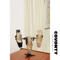 COVONTY "классика" Хепберн/Южная Франция сандалии Мэри Джейн женские лакированные туфли на толстом каблуке темпераментные