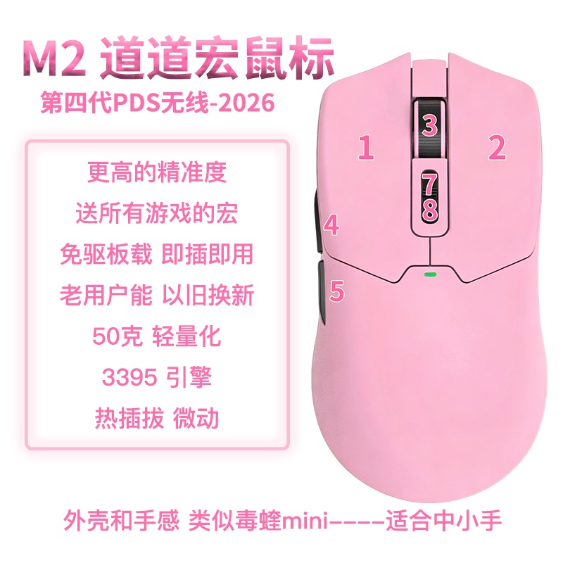 Pds Daodao M2 Mouse Is Compatible with All Games