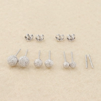 Матовая матовая игла 3+4+5+ушные пары каждую пару