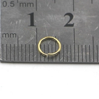 Золотое отверстие кольцо диаметром 0,6 мм диаметром 6 мм