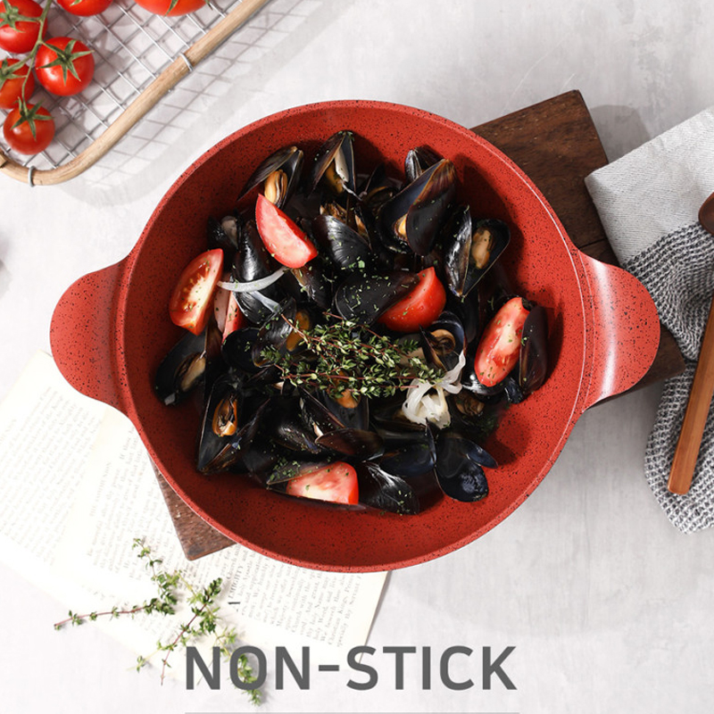 South Korea Neoflam Ceramic High Temperature Resistant Soup Pot not Covered Saucepan MILK PAN DOMESTIC INDUCTION OVEN GAS FURNACE UNIVERSAL