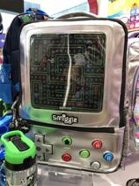 Smiggle bag Australia light student double shoulder bag silver game console minus backpack suit