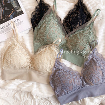 Small bosom of sex appeal of lace of chunxia shows big condole takes bra mo del to wipe bra underwear without mark inside vest of triangle cup