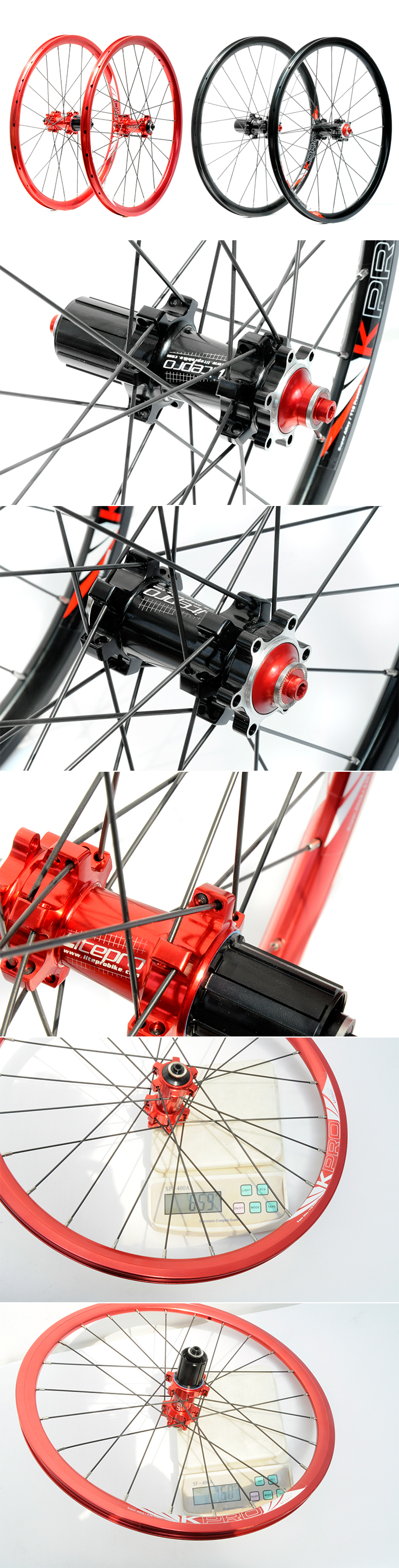 Roues de vélo LITEPRO 20 pouces - Ref 2381468 Image 6