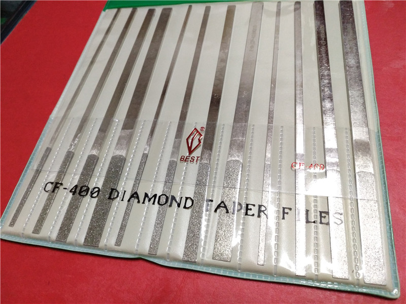 One product filing knife CF-400 one product file knife alloy file knife diamond file knife large flat inclined file knife Xiaoping