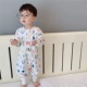 Túi ngủ lót trong cho bé phía trước bốn phía sau hai sợi tre cotton chẻ chân sơ sinh dài tay nhiều lớp sợi tre bé thấm mồ hôi mùa thu đông - Túi ngủ / Mat / Gối / Ded stuff