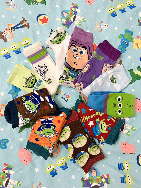3 Pairs In-Stock Toy Story Three-Eyed Alien Japanese Export Cartoon Long Socks, Mid-Length Socks, Short Socks 3 Pairs In-Stock Toy Story Three-Eyed Alien Japanese Export Cartoon Long Socks, Mid-Length Socks, Short Socks