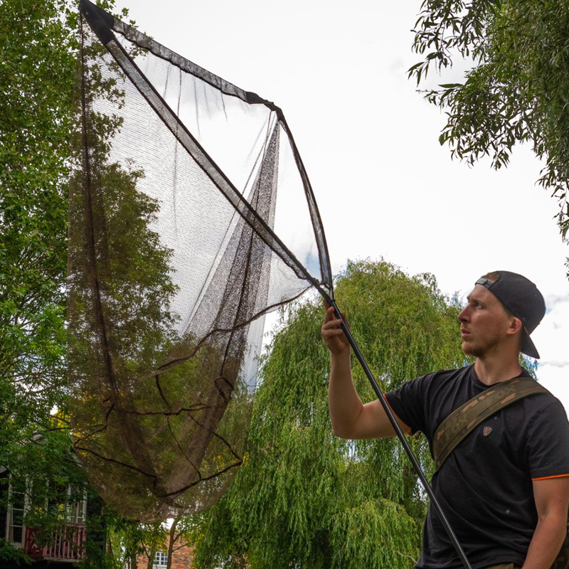 European Cattle Big Big Fish Big Carbon Screw Mesh Reed Fish Net Deepening Net peddling net blue fish sturgeon copying net