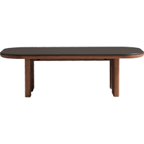 Lins Home Retro Solid Wood TV Cabinet Coffee Table Wall Living Room Floor Cabinet Lins Wood Cocoa Series