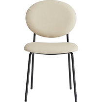 Lins Home Italian Minimalist Dining Table and Chair Home High-End Backrest Chair 2024 New Lins Wood Industry LS590