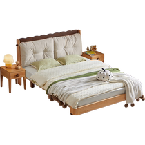 Lins Home Solid Wood Childrens Bed Boys Small Apartment Bedroom Princess Bed 2024 New Lins Wood Industry LH224