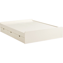 Lins Home Cream Style Childrens Tatami Bed Wardrobe Integrated Bedroom Girl Princess Bed Lins Wood Industry CF1A