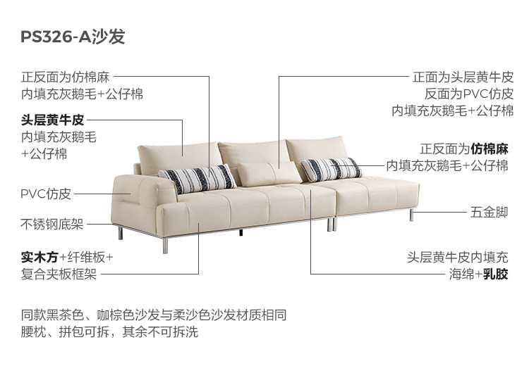 PS326-A-Анализ материалов-Диван-Мягкий песочный цвет.jpg