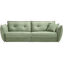 Wang Yibos same style Lins home small apartment living room modern simple silicone leather fabric sofa 2024 new style