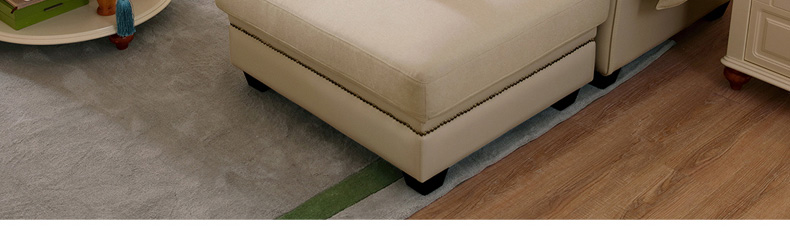 Lin của gỗ Mỹ sofa vải phòng khách hiện đại nhỏ gọn khép kín đa người sofa vải đồ nội thất 2089