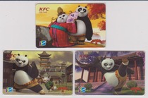 KFC Yum Card-Kung Fu Panda 3 Complete