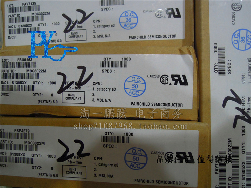〖PYIC〗MOC3022M DIP bidirectional semiconductor control rectifier brand new imported original