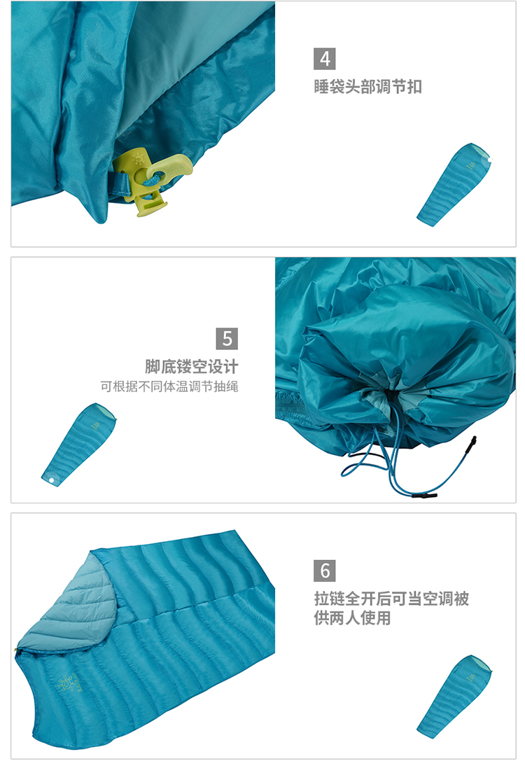đá Kailas Kaile ngoài trời thể thao Magic Carpet xuống ngủ túi KB110019 - Túi ngủ túi ngủ phượt