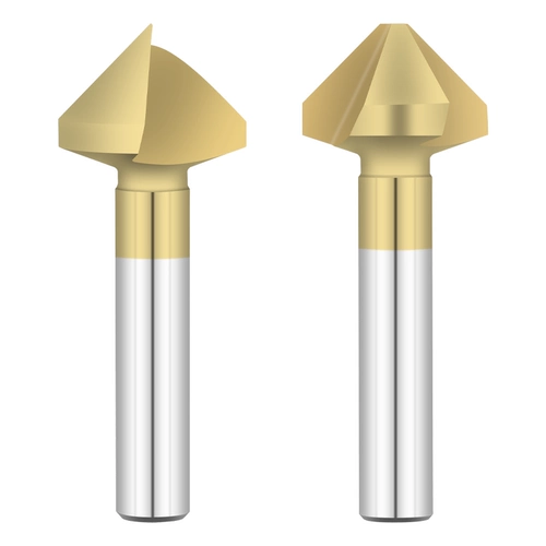 Однолезвийное трехлезвийное сверло Hongfeng с кобальтовым покрытием из титана с прямой ручкой 6 8 10 12 16 18 20 25 30 60, нож для снятия фаски