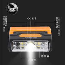  Obeste night fishing head-mounted lithium-ion battery headlamp LED ultra-long battery life fishing headlamp
