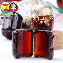 Taiwan genuine Douzhijia turtle jelly fairy grass blood red Jujube fudge 250g Loose health not to get angry 4 servings