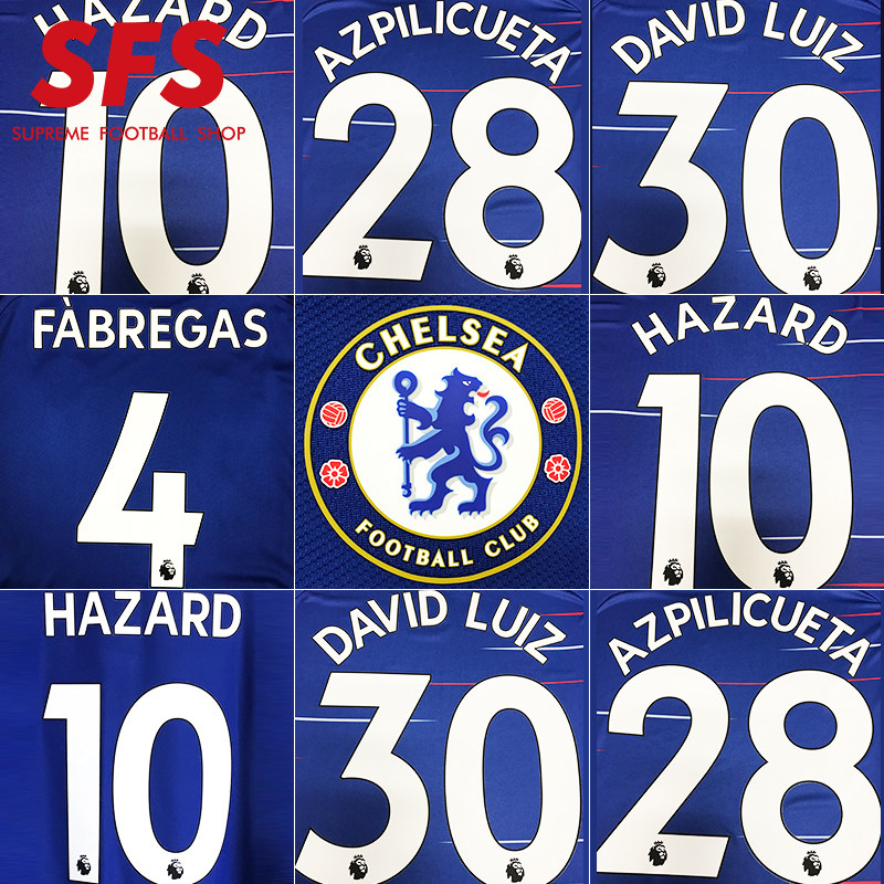 SFS 2017-2019 Premier League Chelsea Home Away Player League Seal Series Multiple Options
