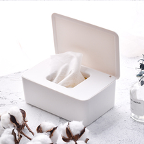 Home Wet Tissue Napkins Napkin Containing Box Day Style Minimalist Creative Box Portable baby paper cramps cramps