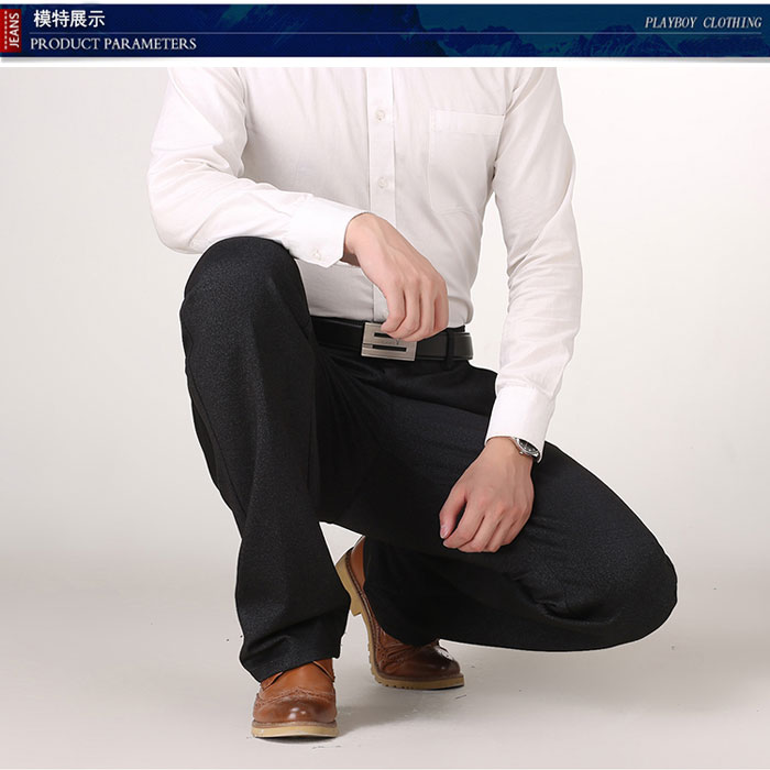 Mùa đông dài quần 120CM quần dài 3 feet 6 quần âu công sở giản dị quần cao trung niên siêu dài quần nam áo suit nam