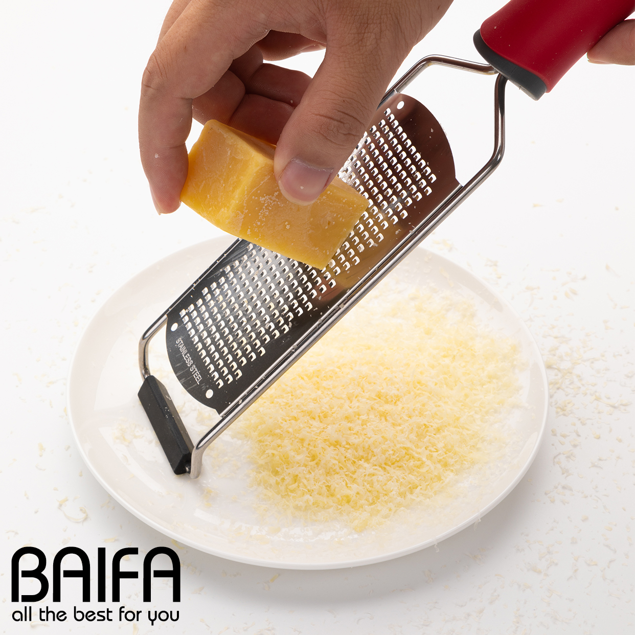 Multifunctional wide version cheese shavings cheese chocolate scraping fruit and vegetable potato shaving fine shreds fruit grater