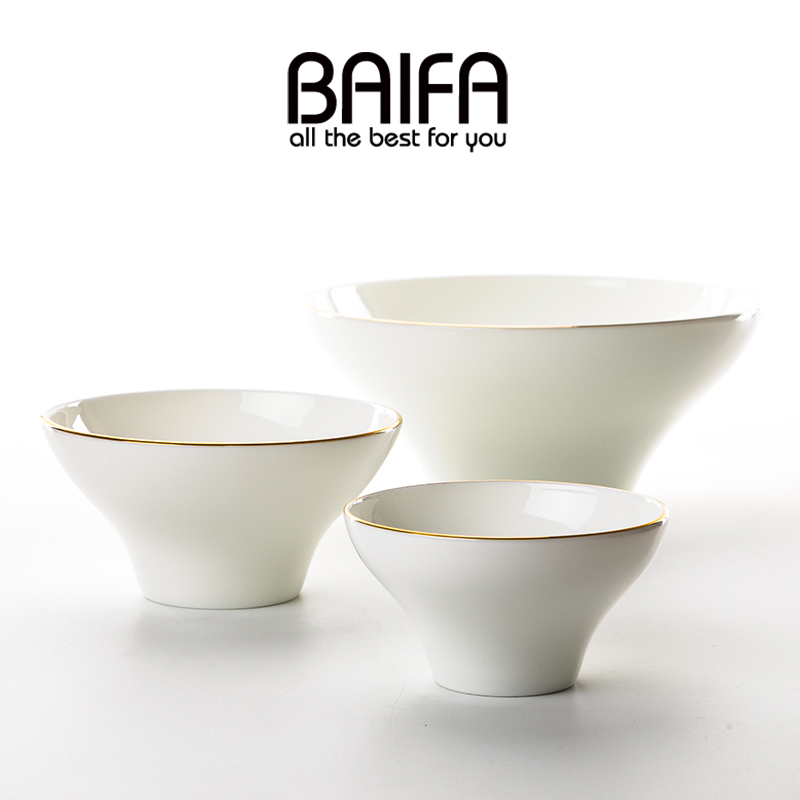 Creative Home Phnom Penh Cutlery Western-style ceramic large number sweet bowl Japanese style salad soup bowls with bubbly noodles bowls and rice bowls