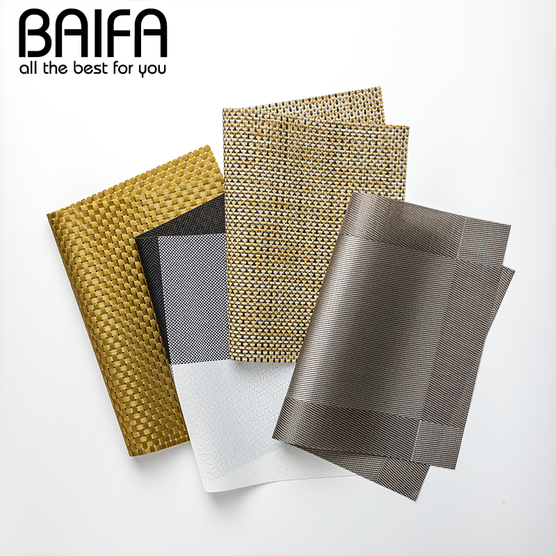 Pads for high - end European PVC Water - resistant Table Mat Insulation Mat Western Food Pad cushion dish pad