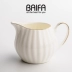 Bone china Tiếng Anh bể sữa gốm sữa cà phê cộng với cốc sữa cá tính cốc sữa dụng cụ cà phê phù hợp với thiết bị gốm bình pha cà phê kiểu pháp Cà phê