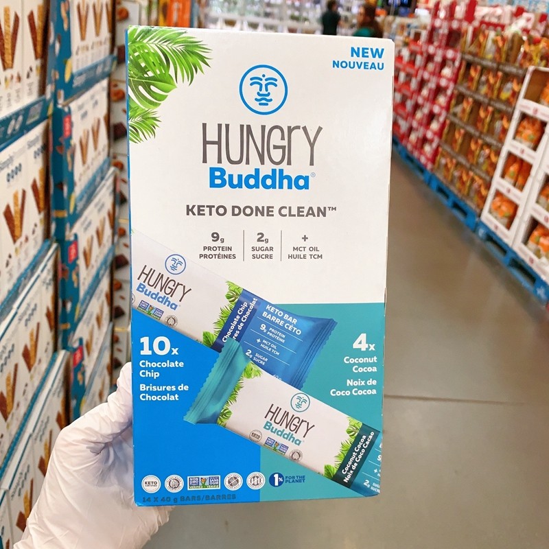 Canada Direct Mail keto keto Certified Energy Bar Meal Replacement Bar with MCT Oil Organic Food Snacks