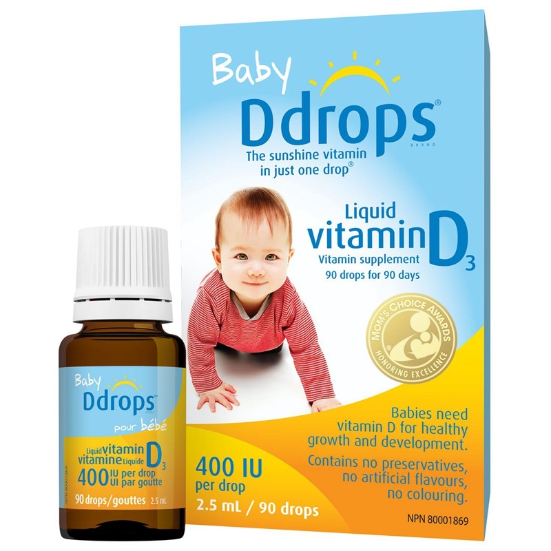 Shoot 2-50 Canada Post Canada Edition Baby d Drops Baby Vitamin D3 Drop-in 400IU 90 days