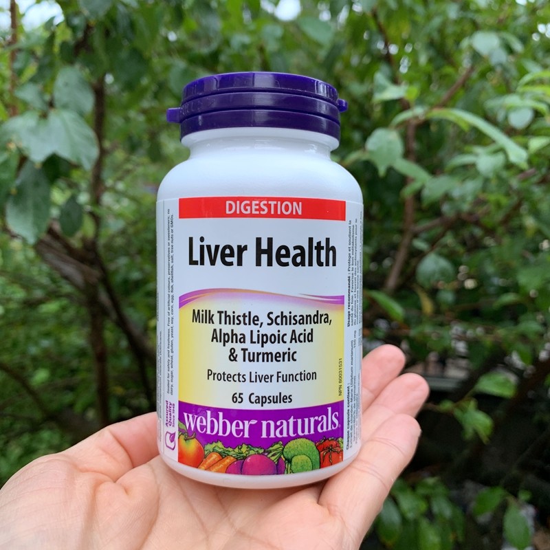 Canada Direct Mail Webber Liver Health Weibo Compound Water Thistle 65 Grain