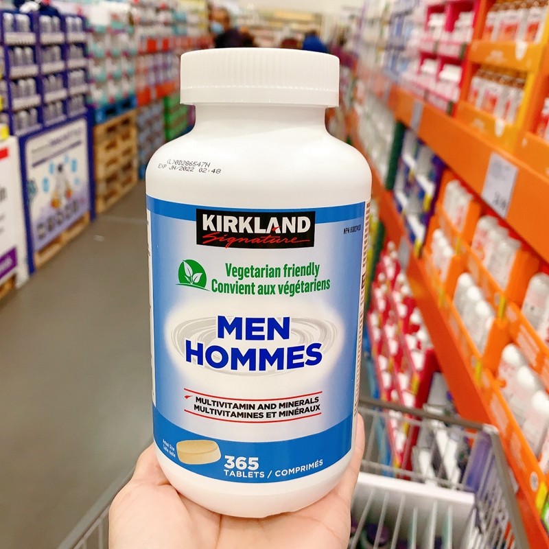 New Packaging Canadian Direct Mail Kirkland Koran Young Men Multidimensional Minerals 365 Caps