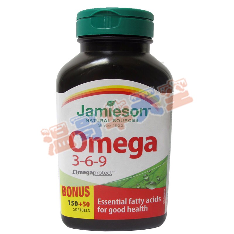 Canada Direct Mail Bodybuilder Omega 3-6-9 1200mg Fish Oil for Cardiovascular Maintenance 200 Capsules