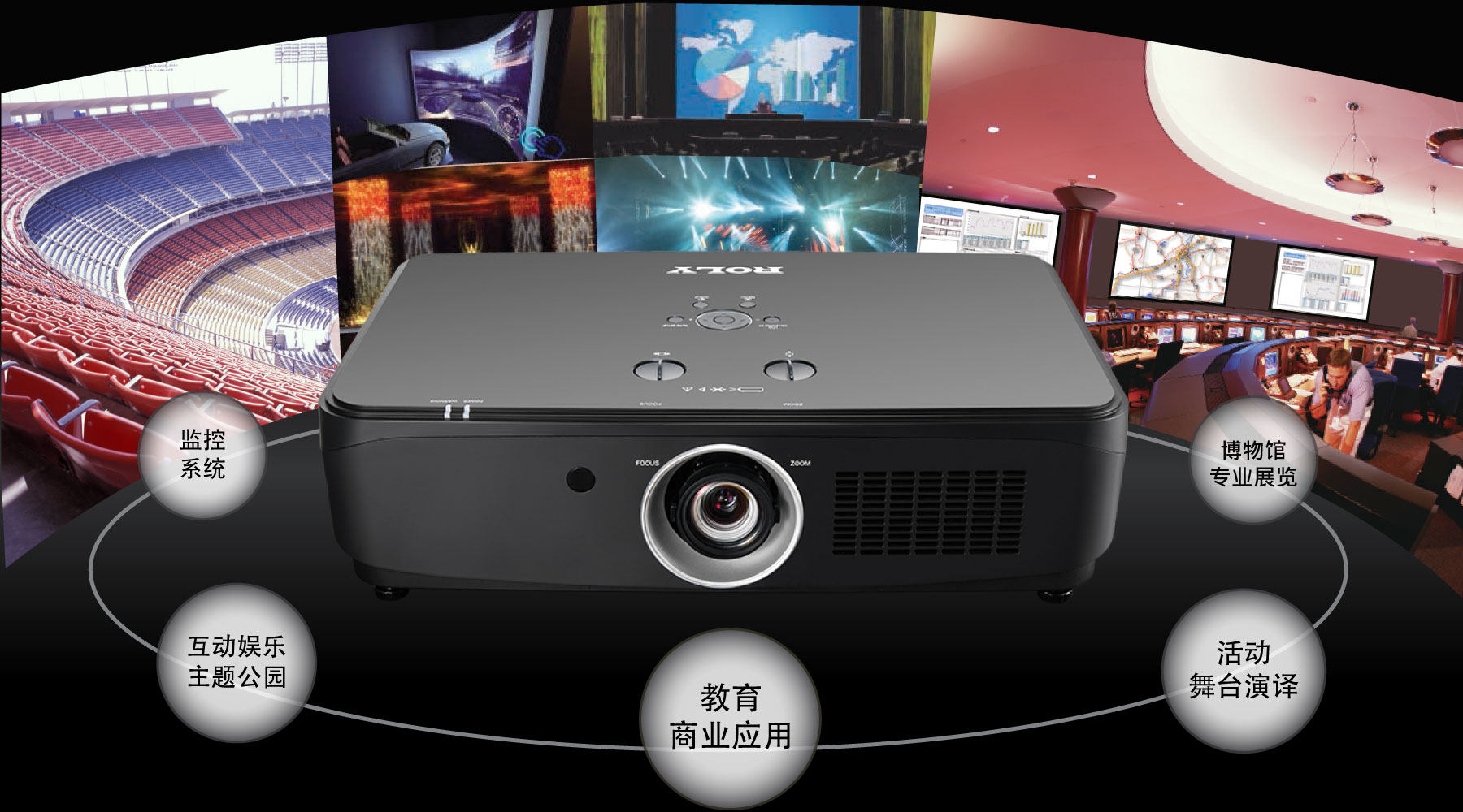 ROLY Le Lie RL-HW700 Laser Engineering Projector for three years National Union Insurance (Coopin photocopy)