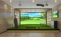 Indoor virtual golf simulation golf intelligent digital golf sports room project