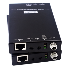 VoiniTel HDBaseT signalling network route extension transmitter amplifier -70 m transmission distance