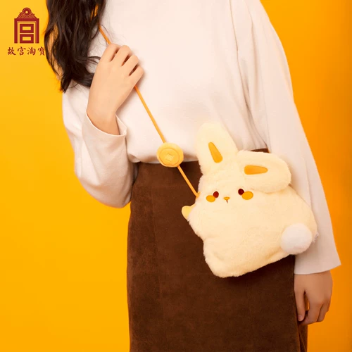 故宫 Плюшевая кукла, сумка через плечо, кролик, музей, подарок на день рождения