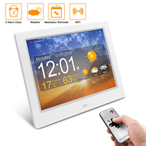 7 inch 8 inch 10 inch wifi weather forecast intelligent clock machine elderly take medicine reminder electronic alarm digital photo frame
