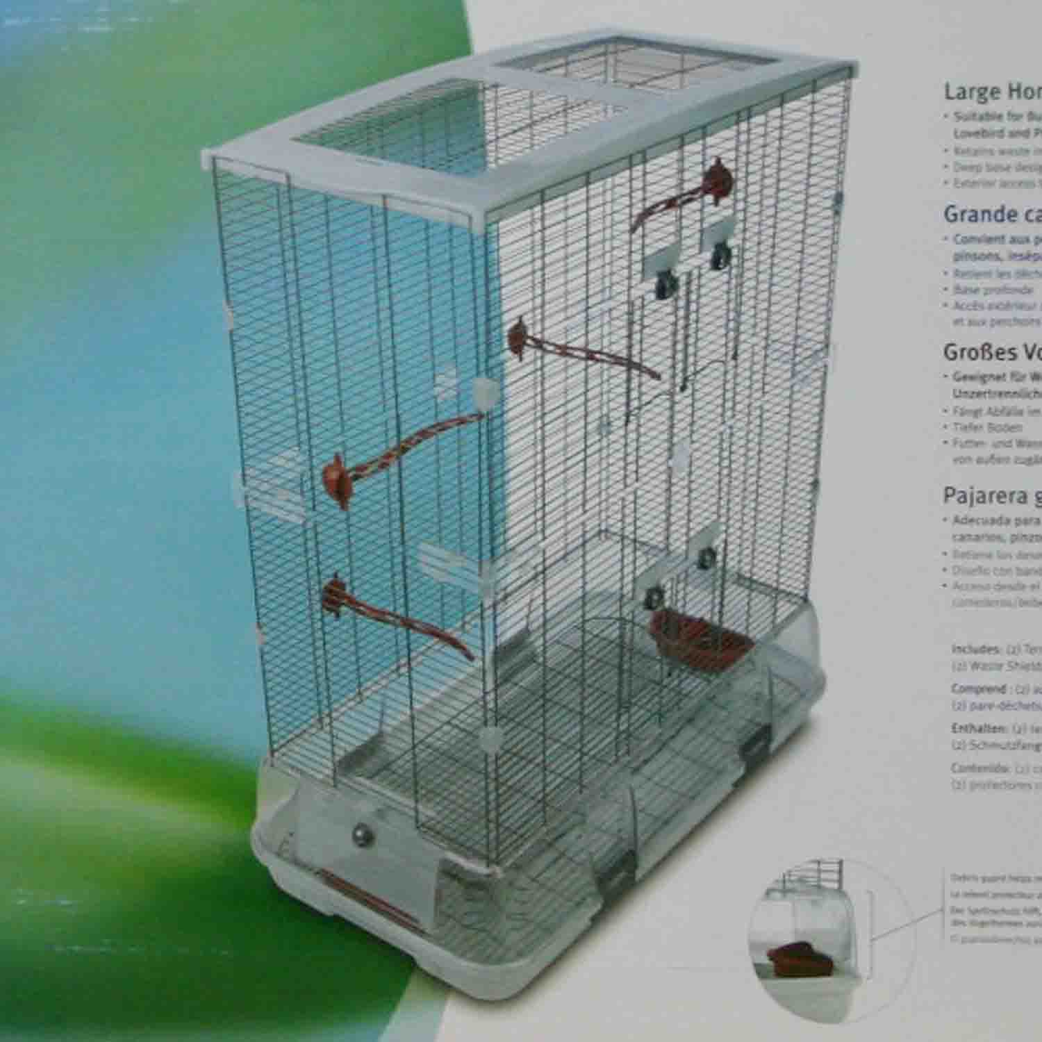 Купить Клетка для птиц видение птичьей клетке,большой,модель l02 на ...