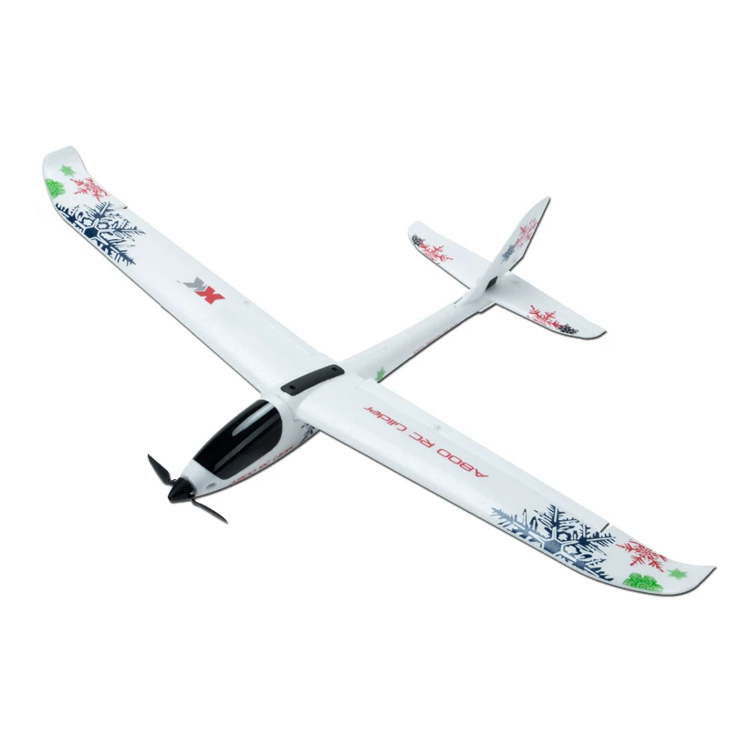 XK Weili A800 Четырехпоршневой - пассивный фиксированный крыло самолет радиоуправляемый планер трюковой ролик воздушный навигационный модель игрушка F959