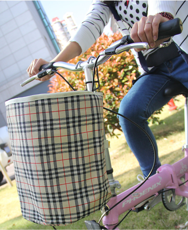Panier pour vélo en toile - Ref 2258914 Image 18
